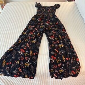 Band of Gypsies Multicolor Floral Jumpsuit